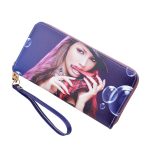 New Fashion Charming Long Fashion Cards Receiving Wallet With Zipper - Image 5