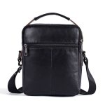 Wholesale Hot Sale Men Fashion Solid Color Good Quality Genuine Leather Crossbody Bag - Image 3