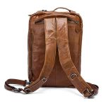 Wholesale Fashion Creative Design Solid Color Top Grade Genuine Leather Men Briefcase - Image 4