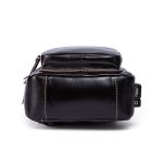 Wholesale Fashion Men Good Quality Genuine Leather Casual Style Chestpack - Image 5