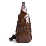 Wholesale Fashion Men Good Quality Genuine Leather Casual Style Chestpack - Image 8