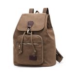 Wholesale Casual Large Capacity Unisex Style Durable Canvas Backpack - Image 2