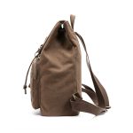 Wholesale Casual Large Capacity Unisex Style Durable Canvas Backpack - Image 3