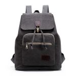 Wholesale Casual Large Capacity Unisex Style Durable Canvas Backpack - Image 10