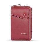 Hot Sale Women Unique Design Solid Color Hasp PU Phone Holder Wallet - Image 8