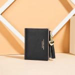 New Arrival Small Size Women Simple Letters Print Tassel Wallet - Image 3
