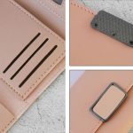 Wholesale Short Simple Square Solid Color PU Trifold Wallet - Image 5