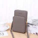 Wholesale All-Match Solid color Mini Phone Holder Crossbody Bag - Image 11