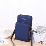 Wholesale All-Match Solid color Mini Phone Holder Crossbody Bag - Image 13