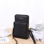Wholesale All-Match Solid color Mini Phone Holder Crossbody Bag - Image 12