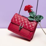 Women Lozenge Pattern Chain Genuine Leather Messenger Bags - Image 4