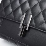 Women Lozenge Pattern Chain Genuine Leather Messenger Bags - Image 12