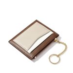 Wholesale Simple Contrast Color Keychain Zipper Wallets - Image 7