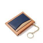 Wholesale Simple Contrast Color Keychain Zipper Wallets - Image 8