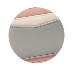 Wholesale Simple Contrast Color Keychain Zipper Wallets - Image 2