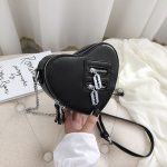 Wholesale Women Heart Shape Metal Chain Mini Bag - Image 4