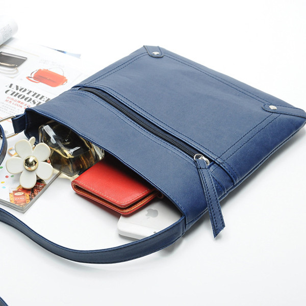 2020051202350656351 Wholesale Women Solid Color PU Leather Shoulder Bag - Image 1