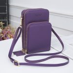 Wholesale Women Long Section Multifunction Shoulder Bag - Image 29