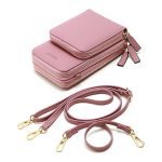 Wholesale Women Long Section Multifunction Shoulder Bag - Image 5