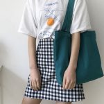 Wholesale Women Leisure Canvas Large Capacity Shoulder Bag - Image 5