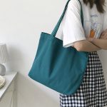 Wholesale Women Leisure Canvas Large Capacity Shoulder Bag