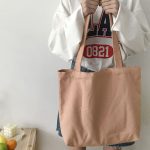 Wholesale Women Leisure Canvas Large Capacity Shoulder Bag - Image 12