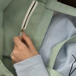 Wholesale Women Leisure Canvas Large Capacity Shoulder Bag - Image 9