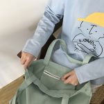 Wholesale Women Leisure Canvas Large Capacity Shoulder Bag - Image 8