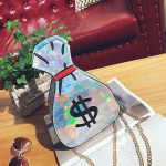 Wholesale Women Unique Wealth Bag Shaped Laser Bag - Image 2