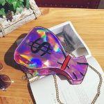 Wholesale Women Unique Wealth Bag Shaped Laser Bag - Image 14