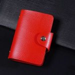 Multifunction 24 Cards Bit Solid Color PU Card Package - Image 17