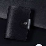 Multifunction 24 Cards Bit Solid Color PU Card Package - Image 9