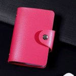 Multifunction 24 Cards Bit Solid Color PU Card Package - Image 7