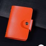 Multifunction 24 Cards Bit Solid Color PU Card Package - Image 5