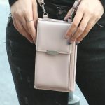 Women Casual Solid Color Metal Buckle Mini Bag Purse - Image 2