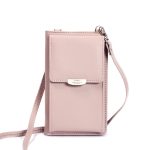 Wholesale Women Casual Solid Color Metal Buckle Mini Bag Purse