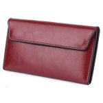 Wholesale Women Solid Color Simple PU Purse - Image 4