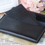 Wholesale Women Solid Color Simple PU Purse - Image 2