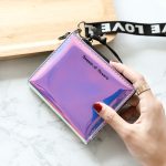 Woman Fashion Laser Zipper PU Wallet - Image 4
