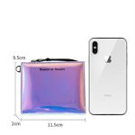 Woman Fashion Laser Zipper PU Wallet - Image 5