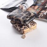 Woman Fashion Leopard Zipper PU Short Wallet - Image 6