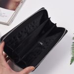 Woman Cute Cat Prints Zipper PU Long Purse - Image 5