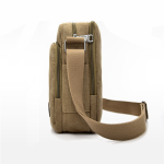 Wholesale Men Retro Casual Large Capacity Canvas Shoulder Bag - Image 7