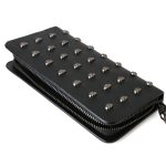 Wholesale Women Solid Color PU Leather Skull Purses - Image 4