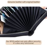 Wholesale Leather Solid Color Long Zipper Magnetic Purse - Image 8