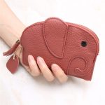 Wholesale Elephant-shaped Cute Leather Coin Wallet - Image 9