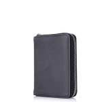Wholesale Women Solid Color Leather Passport Holder Purse - Image 4