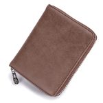 Wholesale Women Solid Color Leather Passport Holder Purse - Image 11