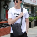 Wholesale Men Fashion Simple Square Crossbody Bags - Image 5
