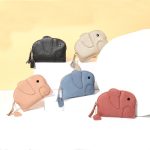 Wholesale Elephant-shaped Cute Leather Coin Wallet
